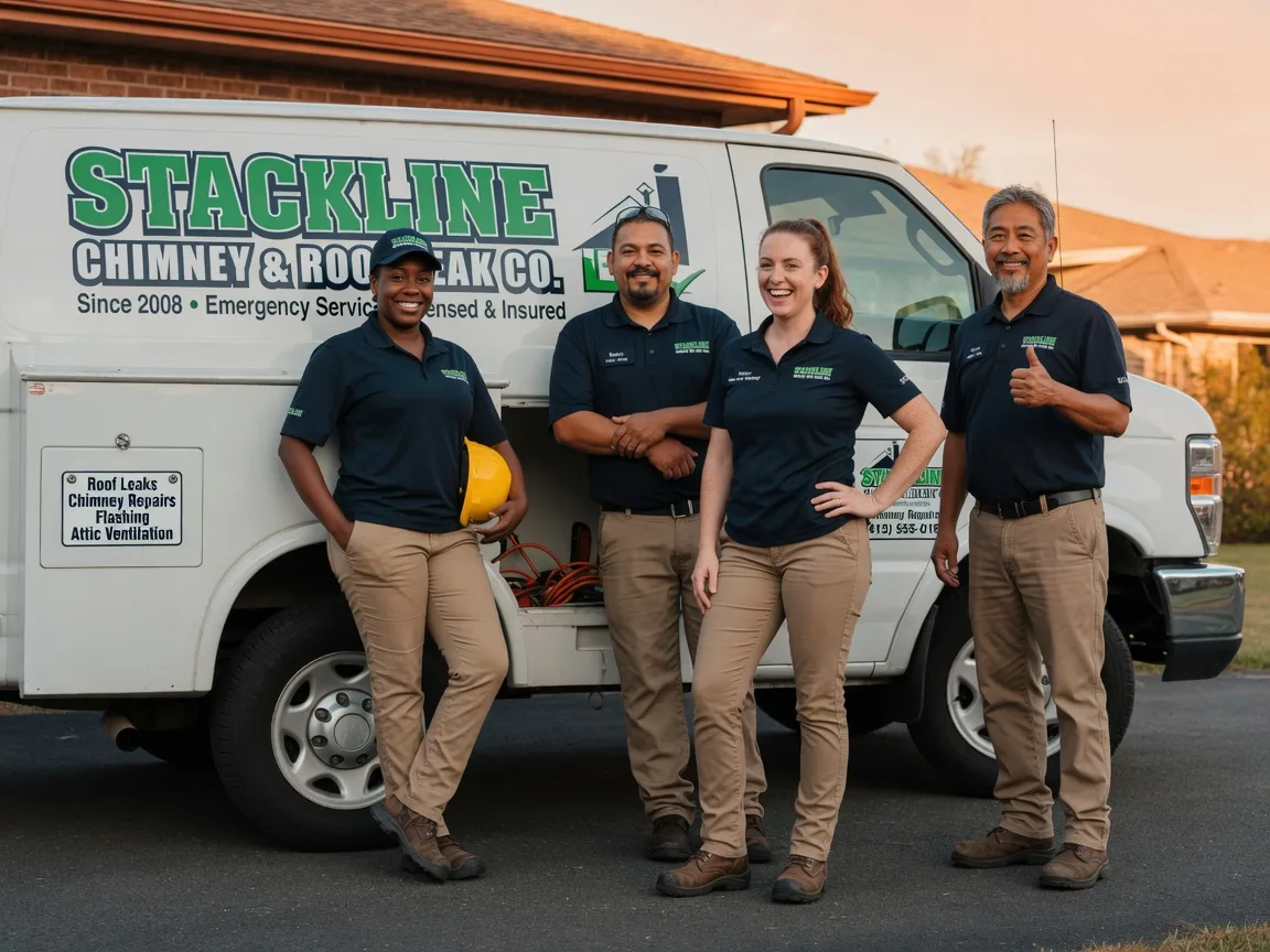 Chimney flashing repair company in Somerdale, OH
